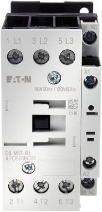 Produktbild Eaton DILM-Schütz,7,5kW,110VAC,3-pol,3 Öffner