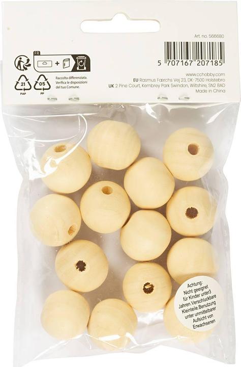 Actual product image Creativ Company Wood Beads