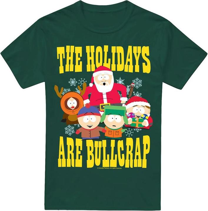 Image du produit Ubisoft - T-shirt THE HOLIDAYS ARE BULLCRAP - Homme (XXL)