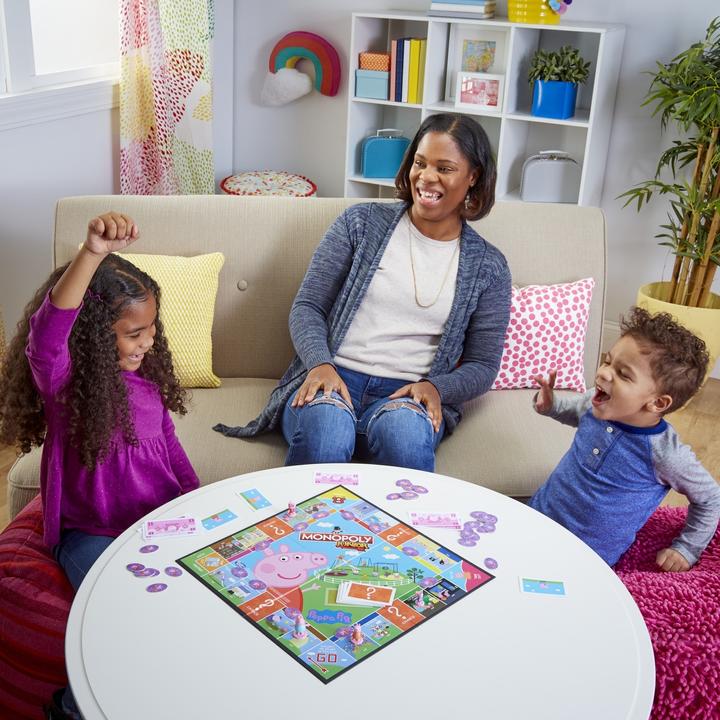 Produktbild Monopoly Junior: Peppa Pig (Französisch, 2 - 4 Spieler)
