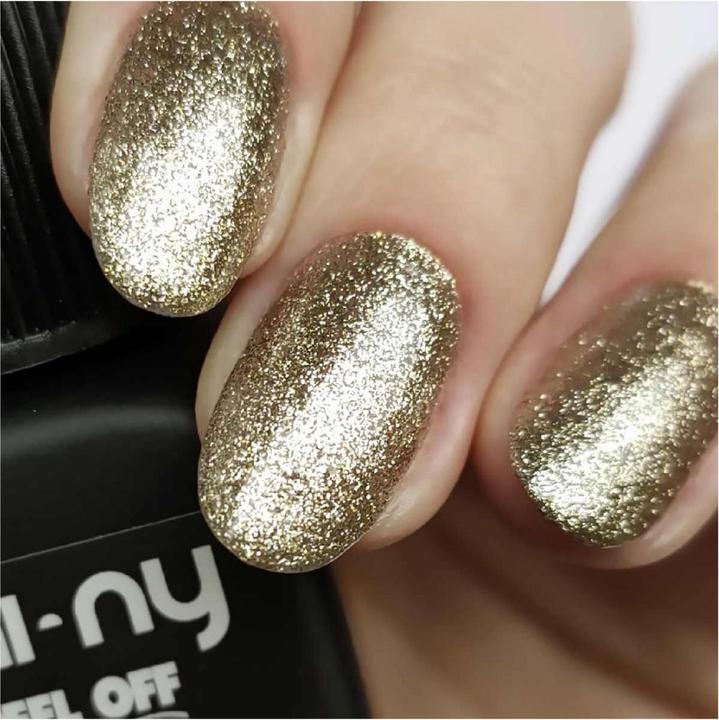 Produktbild Mi-ny One Step Peel Off Gel Polish - Honey Gold (Honey Gold)