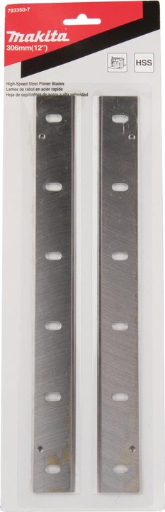Immagine prodotto Makita Set di lame per pialla HSS 306 mm (199911-5)