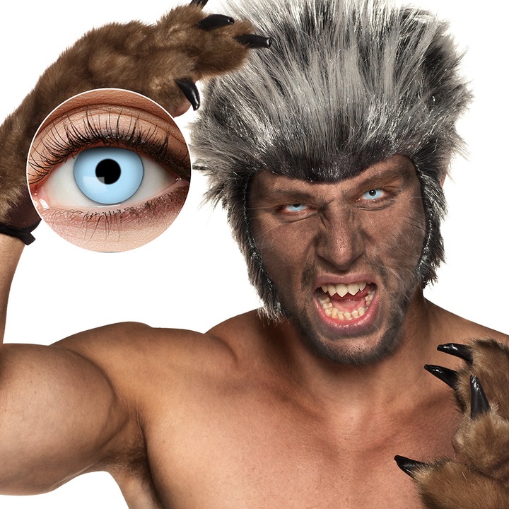 Actual product image Magni Contact Lenses 1 Week Werewolf (Blue)