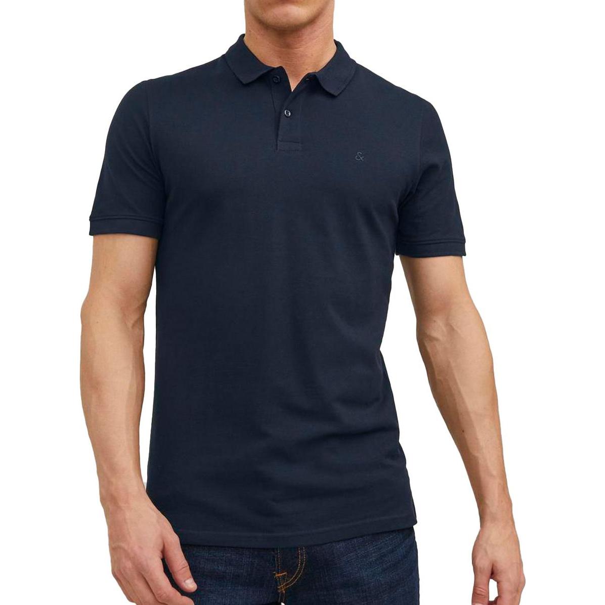 Thumbnail - Jack & Jones, Herren, Shirt, 3er Pack Basic T-Shirt, Blau, (M)