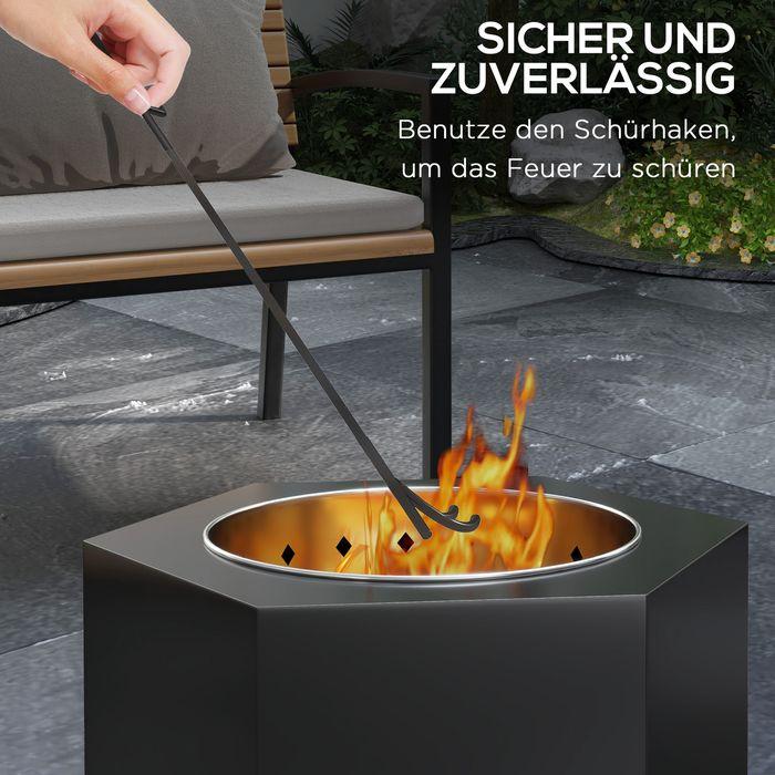 Actual product image Swisshandel24 Table fire (38.80 cm)