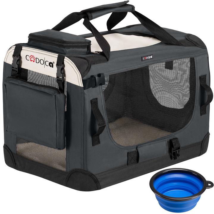 Produktbild Cadoca Hundetransportbox (Hund, Faltbar, Atmungsaktiv)
