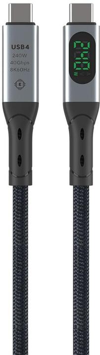 Actual product image 4smarts USB C — USB C (1.50 m, USB 4.0, 240 W)