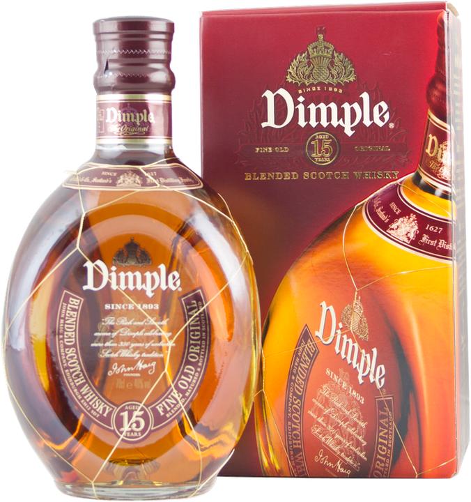 Actual product image Dimple Scotch 15 years (1 x 70 cl)