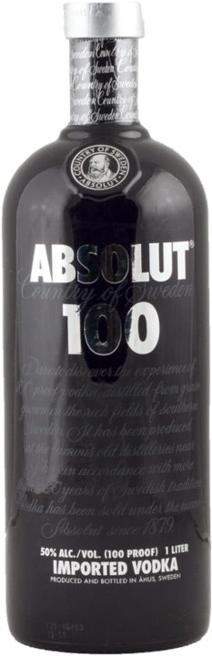 Actual product image Absolut 100 proof (1 x 100 cl)