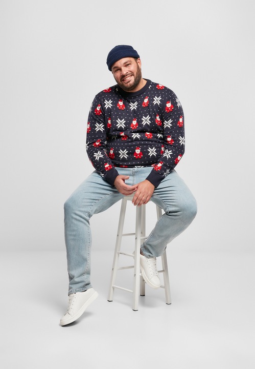 Produktbild Urban Classics Nicolaus And Snowflakes Sweater (M)