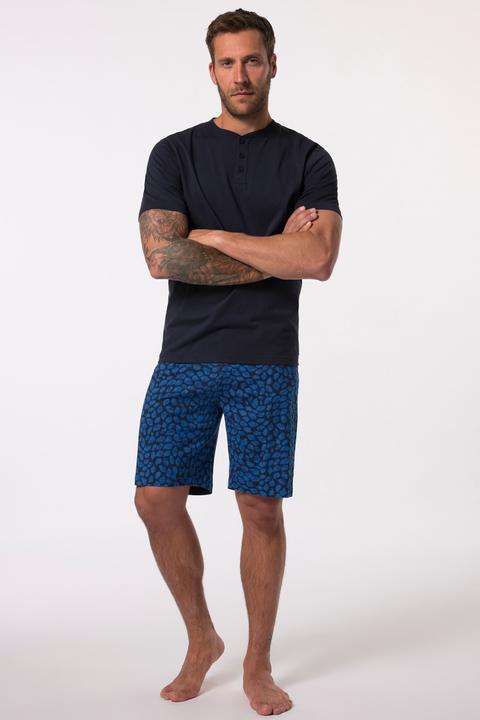 Produktbild JP1880 JP 1880 Schlafanzug, Homewear, Zweiteiler, Henley, Shorts (7XL)