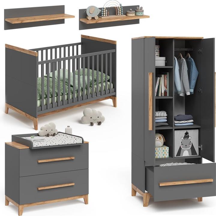 Image du produit VitaliSpa Malia (Lit de bébé, Armoires pour enfant, Unité de changement)