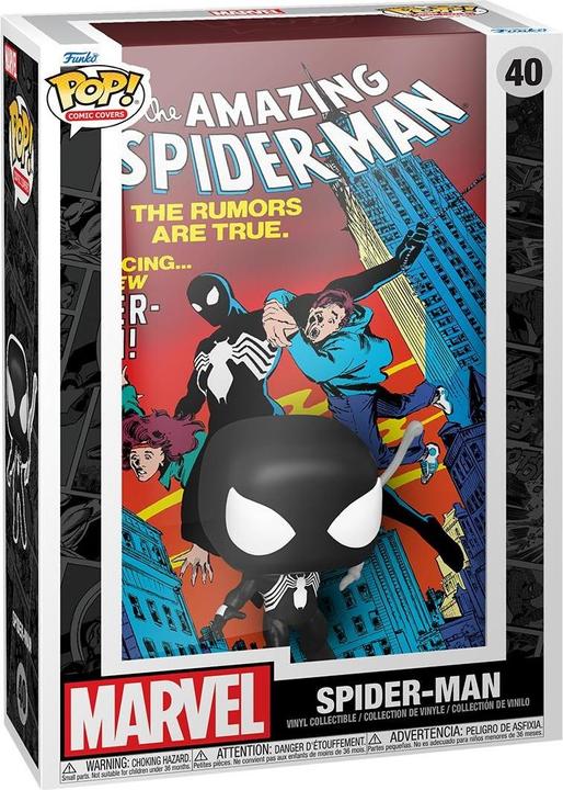 Produktbild Funko Marvel POP! Comic Cover Vinyl Figur Amazing Spider-Man #252 9 cm