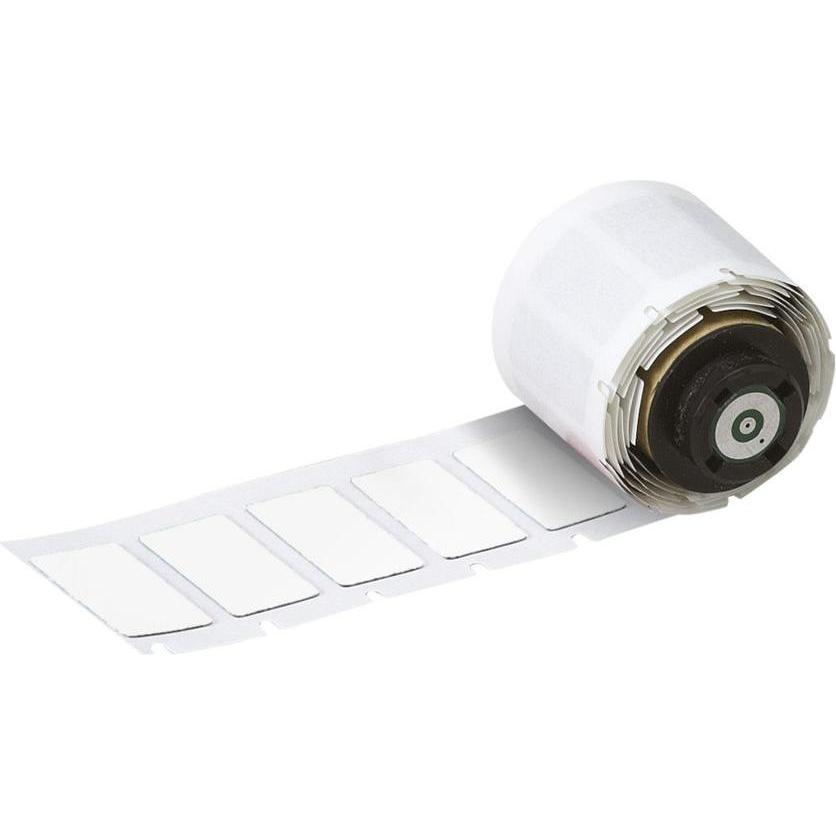 Brady, Etiketten, M7-4-7593-WT, EPREP, Polyester, Weiss, glänzend, 27.00 x 18.00 mm, permanent (150 E.)