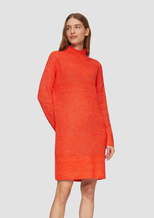 Image du produit S.Oliver Kleid Strickkleid mit Stehkragen und überschnittenen Schultern (44)