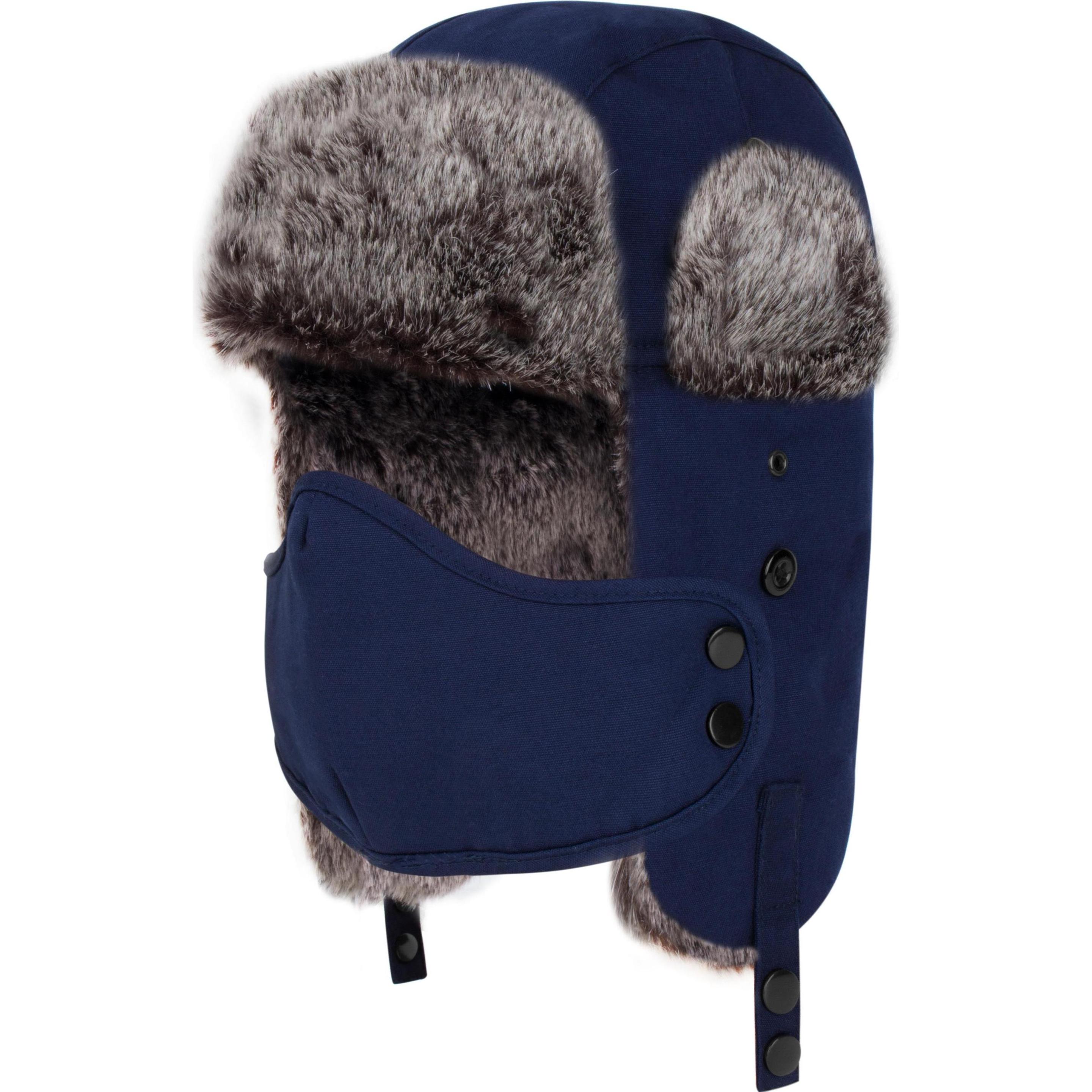 Normani, Herren, Mütze, Canvas Tschapka mit Maske Juneau - 1615, Blau, (L/XL)