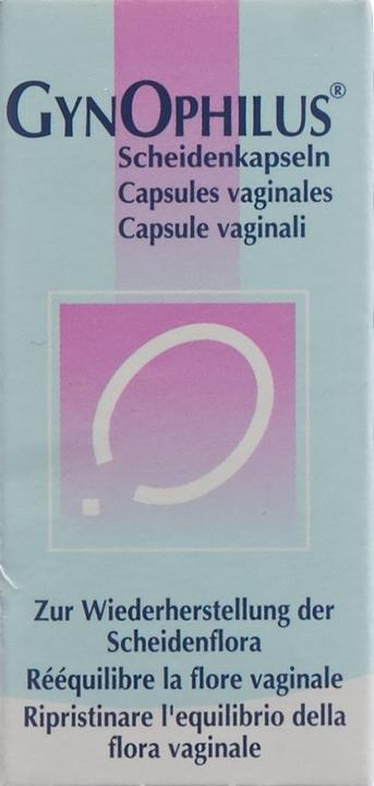 Produktbild GynOphilus Scheidenkapseln (Vaginalzäpfchen)