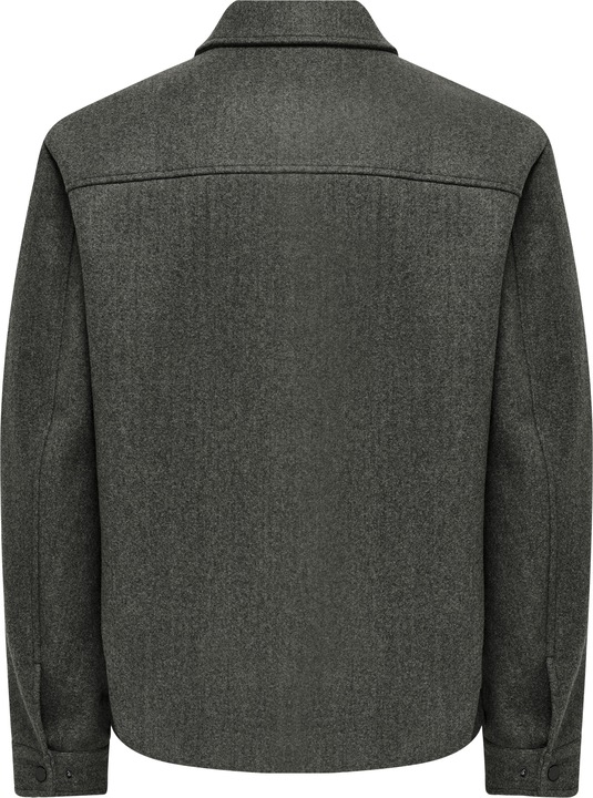 Produktbild Only & Sons Fly-Away Kragen Ärmelbündchen mit Knopf Jacke Jacke (XXL)