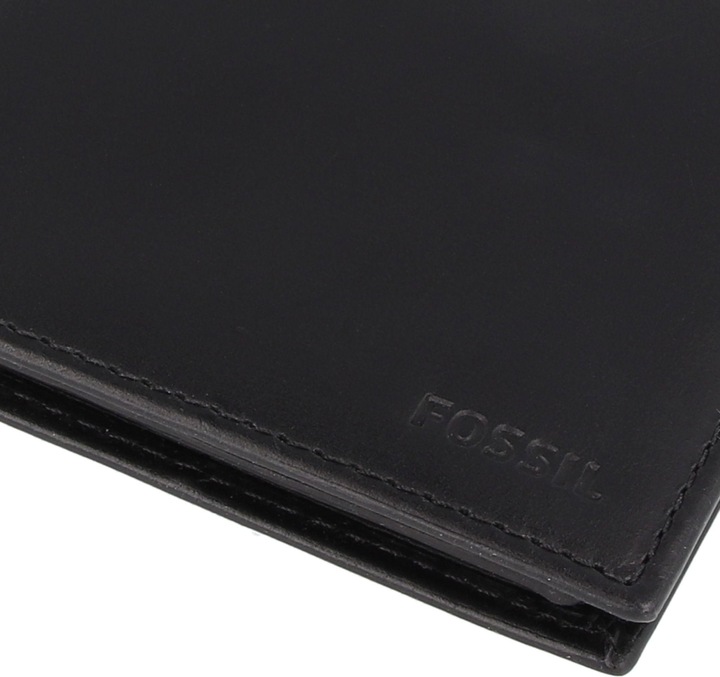 Actual product image Fossil Derrick wallet leather 11 cm