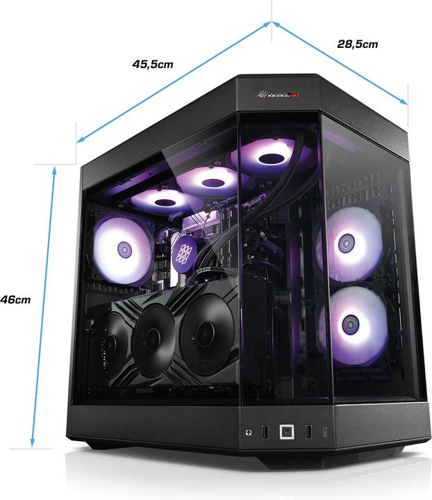 Produktbild Kiebel Poseidon 14 (2000 GB, 64 GB, Intel Core i9-14900KF, GeForce RTX 4080 SUPER)