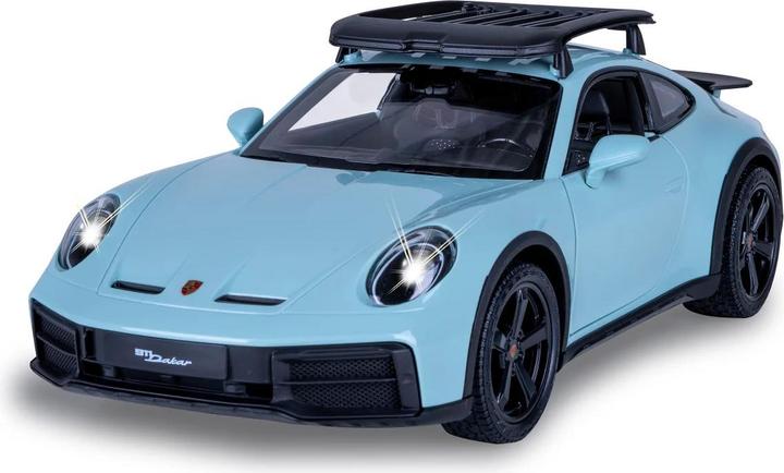 Image du produit Jamara Porsche 911 Dakar 1:14 grün schattiert 2,4GHz Tür manuell