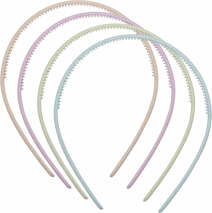 Chiara Ambra Hairband set, 4 pcs., with straw