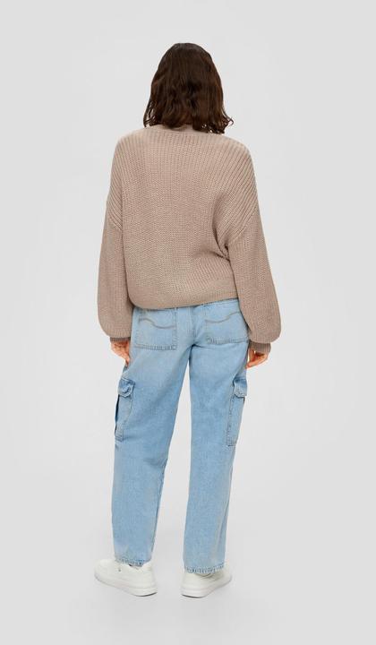 Actual product image s.Oliver Strickjacke Strickjacke mit V-Ausschnitt (XL)