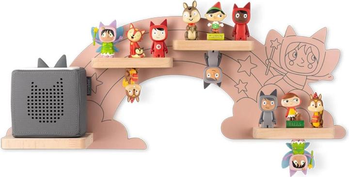 Image du produit Tonies Étagère - Derrière l'arc-en-ciel 10000183 (rose)