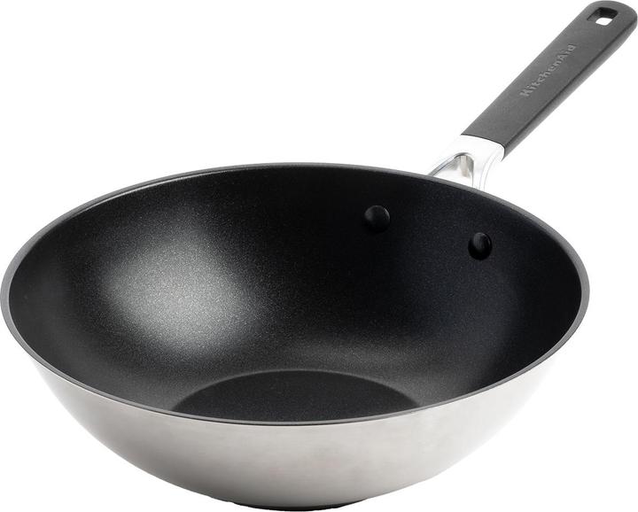 Actual product image KitchenAid Classic Stainless Steel (CC005705-001) (Frying pan, 28 x 10.50 cm)