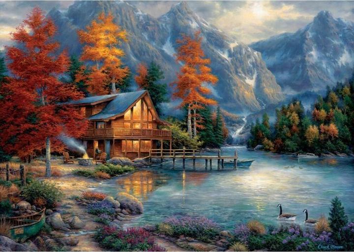 Image du produit Lamberth Puzzle 3000 pieces Chuck Pinson - Fall Reflection (3000 pièces)