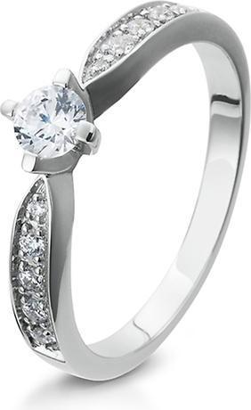Produktbild Breuning RING - BRILL. 0,381 Ct. H/si (49, 750/18 K Gold)