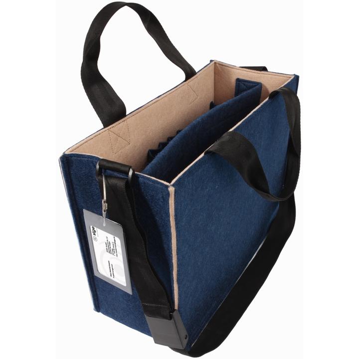 Immagine prodotto Sigel Notebooktasche Desk Sharing Bag Bicolor M, Blau/Beige 15.4 (15.40")