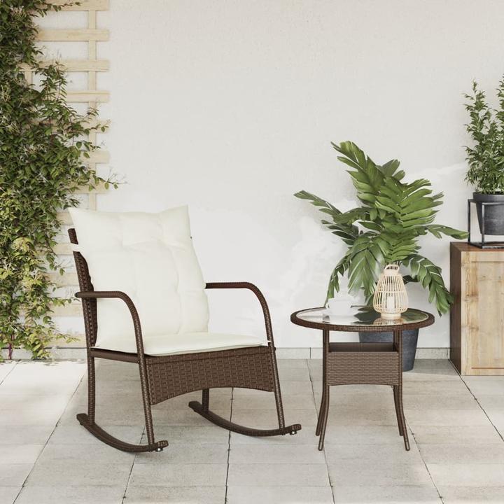 Produktbild vidaXL 10-tlg. Garten-Lounge-Set mit Kissen