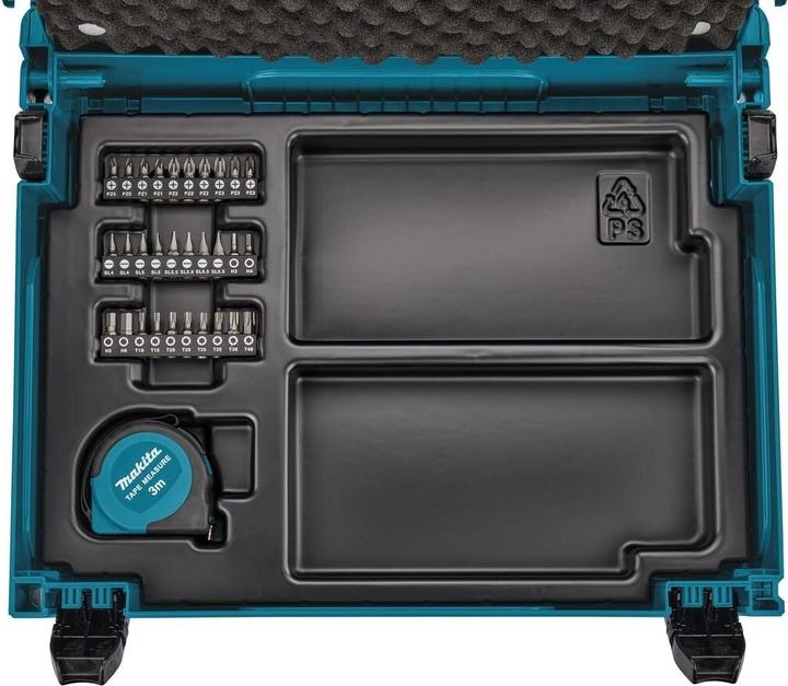 Actual product image Makita B-69478 (4, 5.0, 5.5, 6.5, PH0, PH1, PH2, PH3, PZ0, PZ1, PZ2, PZ3, HEX3, HEX4, HEX5, HEX6, T10, T15, T20, T25, T30, T40, 8 mm, 10mm, 12.0 mm, 13 mm, 3 mm, 3.5 mm, 4 mm, 4.5 mm, 5 mm, 5.5 mm, 6 mm, 6.5mm, 7 mm)