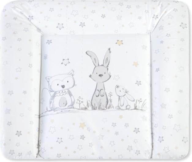 Julius Zöllner Softy changing mat 65/75, foil bunny and owl