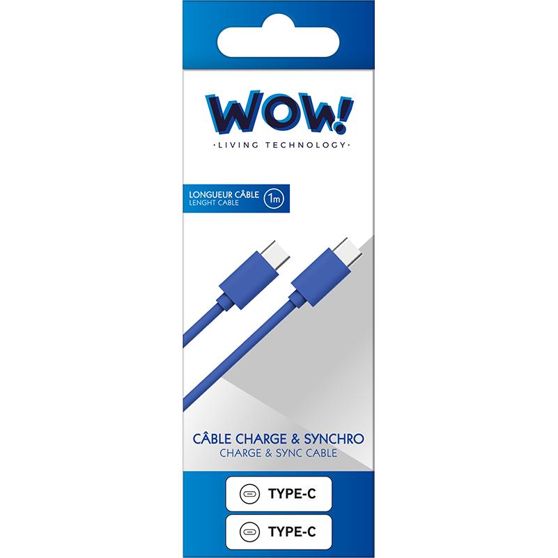 Thumbnail - WOW Wowcblcc1mbl (1 m, USB 3.2 Gen 1), USB Kabel