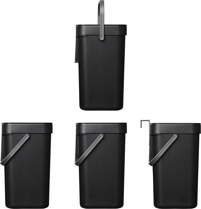 Actual product image ProPlus Abfalleimer mit Deckel 5L für Wohnwagen/Wohnmobil (5 l)