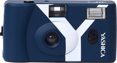 Yashica MF-1 Snapshot Art Camera Y Edition Dark Blue with 1 Film 400/24