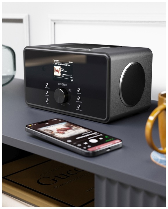 Produktbild Majority Bard Black (Internetradio, FM, UKW, WLAN, Bluetooth)