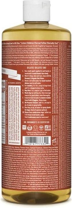 Actual product image Dr. Bronner's 18-IN-1 Eucalyptus (Liquid soap, 945 ml)