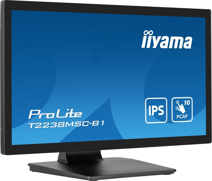 Image du produit iiyama T2238MSC-B1/21,5" à capacitif de projection (1920 x 1080 pixels, 21.50")
