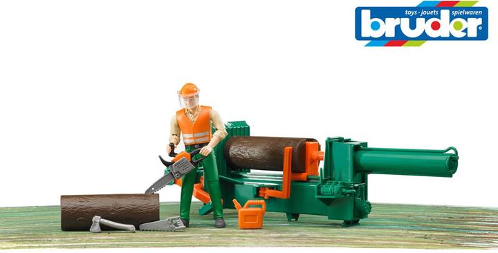 Productafbeelding Bruder BR Bosbouw set bWorld met figuur