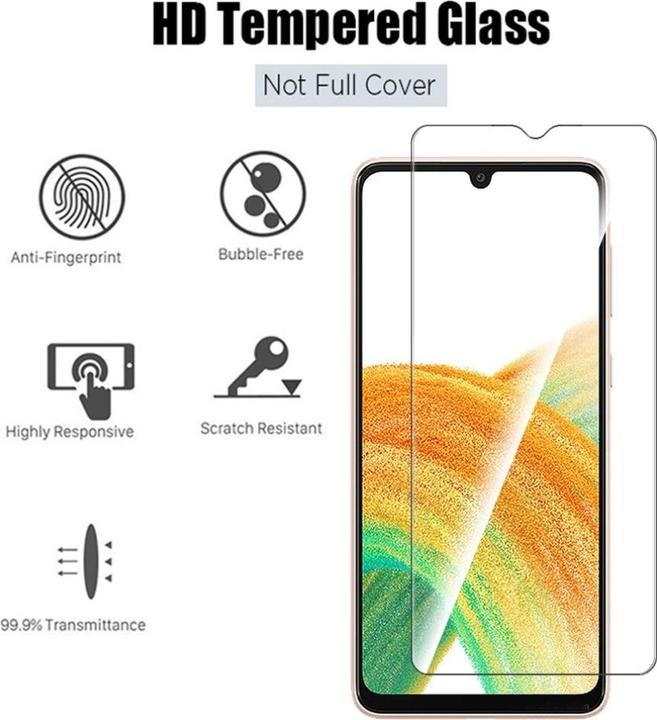 Image du produit Screenguard Samsung Galaxy A33 5G Protection en verre blindé Case Friendly Design (1 pcs, Samsung Galaxy A33 5G)