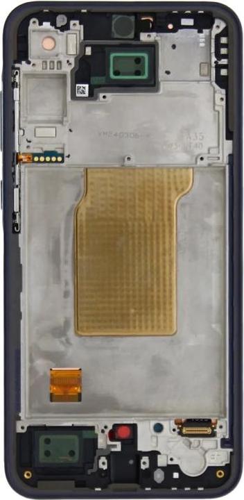 Actual product image Samsung Galaxy A35 A2356B LCD black, service pack with frame, new, original