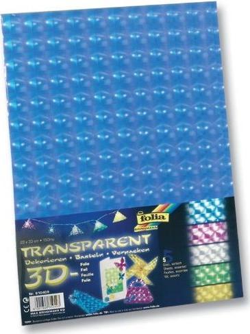 Produktbild Folia 3D-Folie, St„rke: 150 my, 230 x 330 mm, sortiert (150 g/m², 5x)