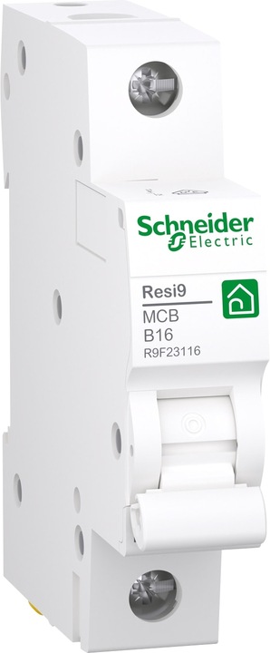 Schneider Electric Leitungsschutzschalter Resi9 1P, 16A, B Charakteristik, 6kA