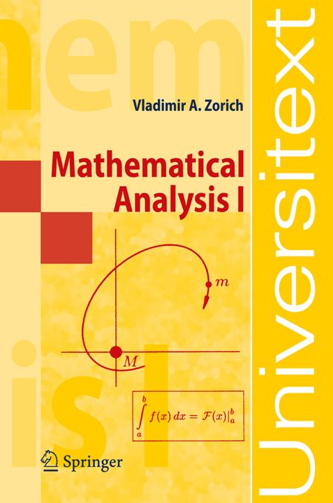 Mathematical Analysis I (V. A. Zorich, 2008)