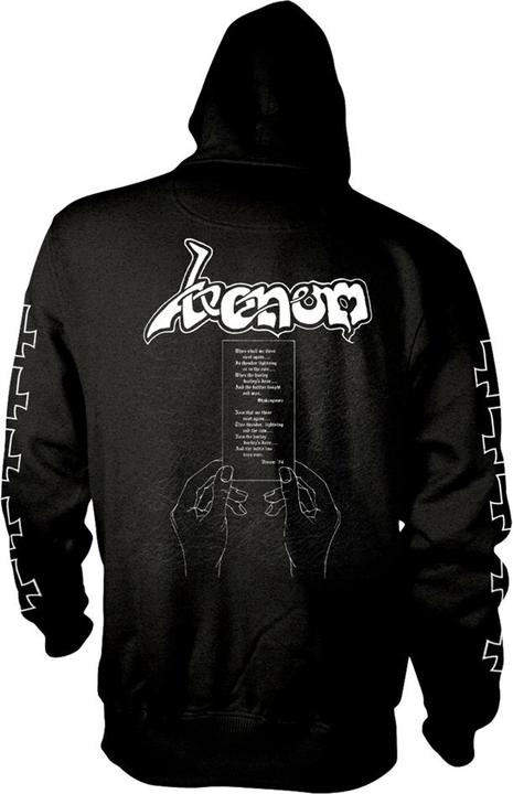 Produktbild Venom At War With Satan White (Zipper-Hoodie) (M)