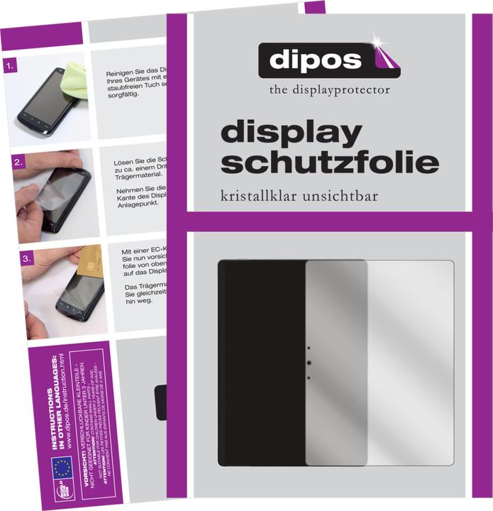 Produktbild Dipos Displayschutzfolie Crystalclear (2 Stück, Microsoft Surface Pro 8)