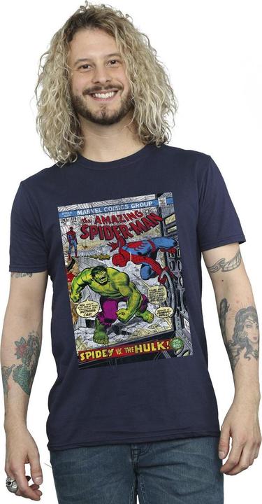 Produktbild SpiderMan VS Hulk Cover TShirt (4XL)